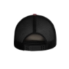 Back view of Born & Raised Cowboy Hat with black mesh panels and adjustable snapback closure